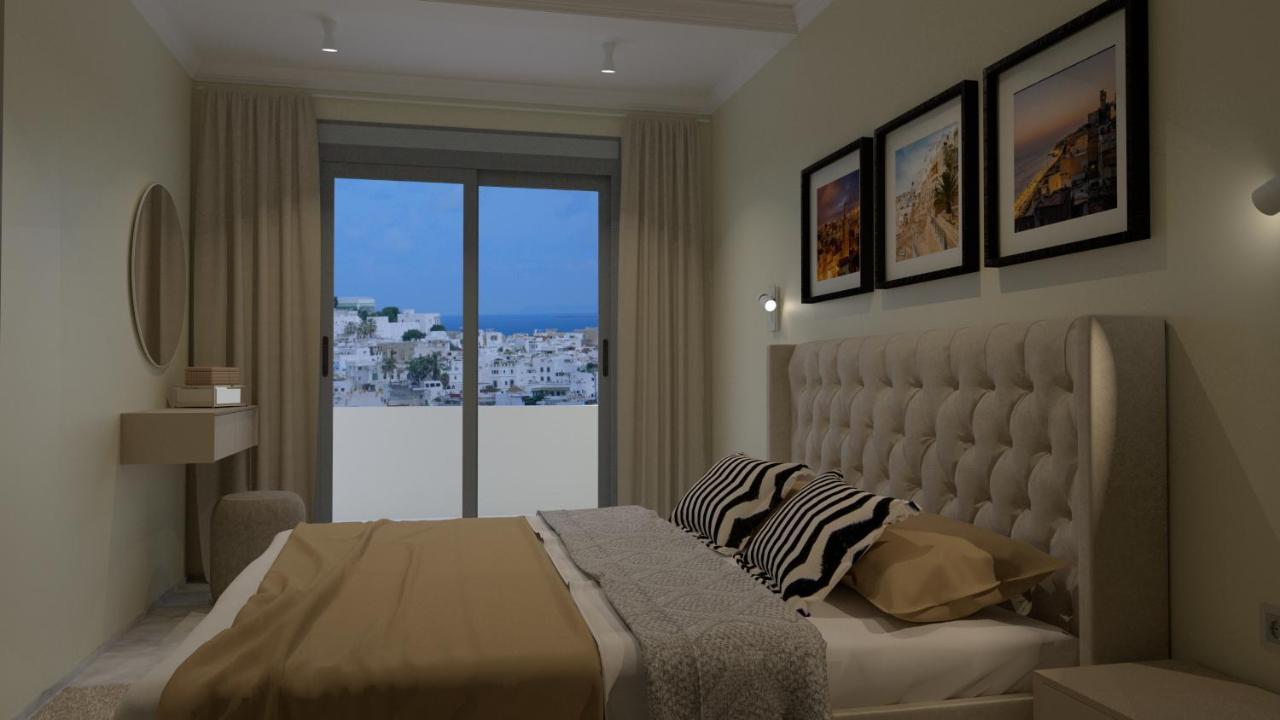Appartement De Luxe, Vue Kasbah De Tanger Et Mer Exteriör bild