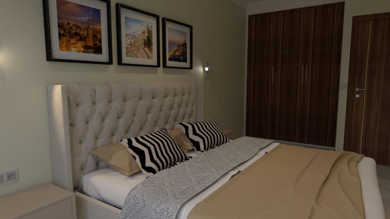Appartement De Luxe, Vue Kasbah De Tanger Et Mer Exteriör bild