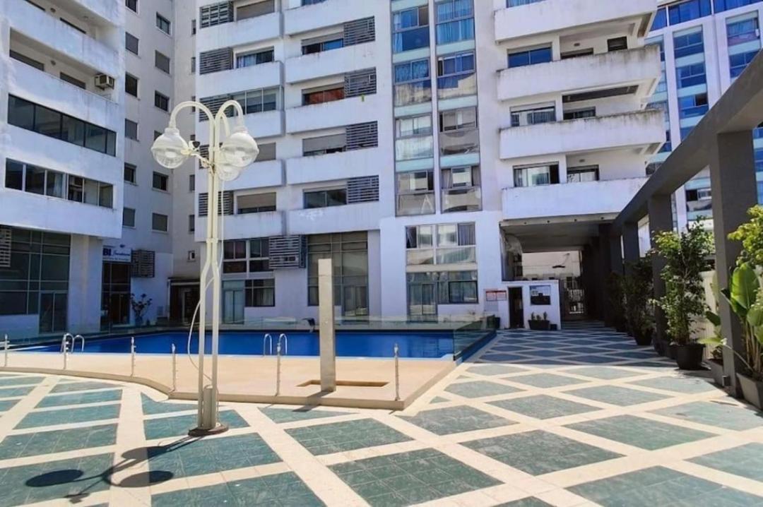 Appartement De Luxe, Vue Kasbah De Tanger Et Mer Exteriör bild